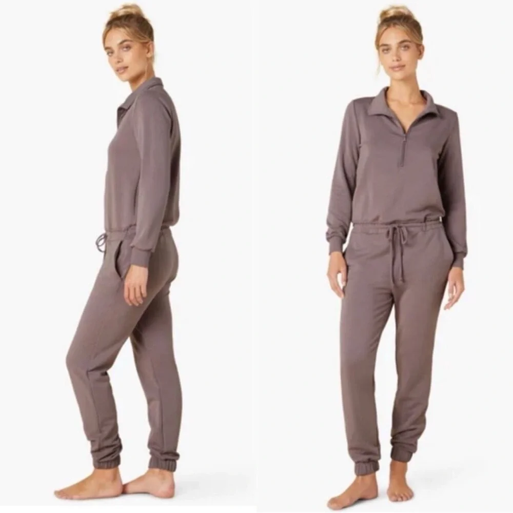 Beyond Yoga Dusty Purple Jumpsuit women XS ski weekend soft comfy performance